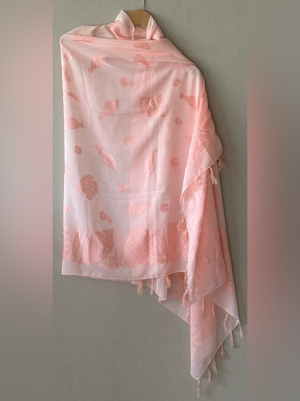 Blush Pink Asymmetrical Women's Skirt